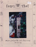 Cross stitch chart of Hat of the month by Fanci That.