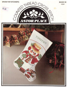 Snow Fun Stocking