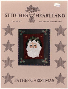 Father Christmas by Stitches from the Heartland
