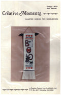 It is a cross stitch chart that is Halloween theme.  It is called Boo Banner by Creative Moments.