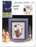 Winter, Christmas , Cross stitch pattern called BRRR Men.