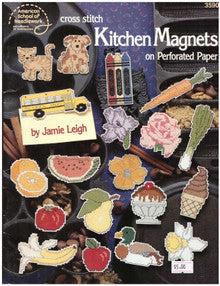 Kitchen Magnets on Perforated Paper