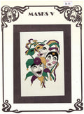 Mask V Cross Stitch Pattern