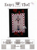 Folk Art Patriotic Angel