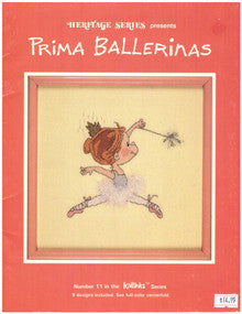 Prima Ballerinas Cross Stitch Pattern