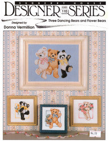 Three Dancing Bears and Flower Bears