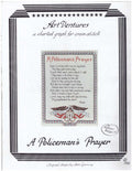 A Policeman's Prayer by Art Ventures A charted graph  for Cross Stitch.
