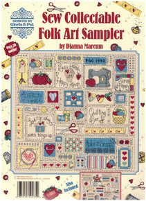 Golden Rule Days Folk  Art Sampler