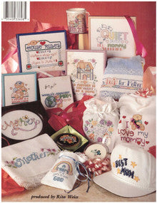 Count the Ways to Say MOM in cross stitch