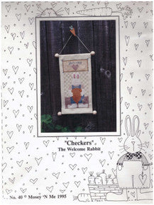 "Checkers" The Welcome Rabbit