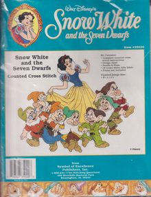 Walt Disney's Snow White and the Seven Dwarfs    Item # 35020 Cross Stitch  Kit
