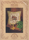 Christmas Cheer Abies Within" - Merry Noel Collection  - Cross stitch chart by Homespun Elegance LTD.