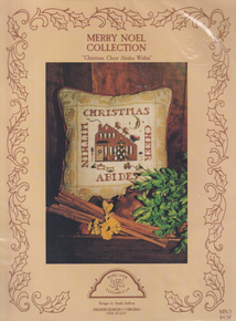 Christmas Cheer Abies Within" - Merry Noel Collection  - Cross stitch chart by Homespun Elegance LTD.