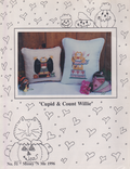 Cupid & Count Willie - Cross stitch chart by Mosey N Me