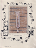 Blocks Of Love - Cross stitch chart by Mosey N Me