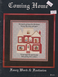 Coming Home - Is a Cross stitch chart of a house for family to come home for Christmas.  It is by Fancy Works & Fantasies.