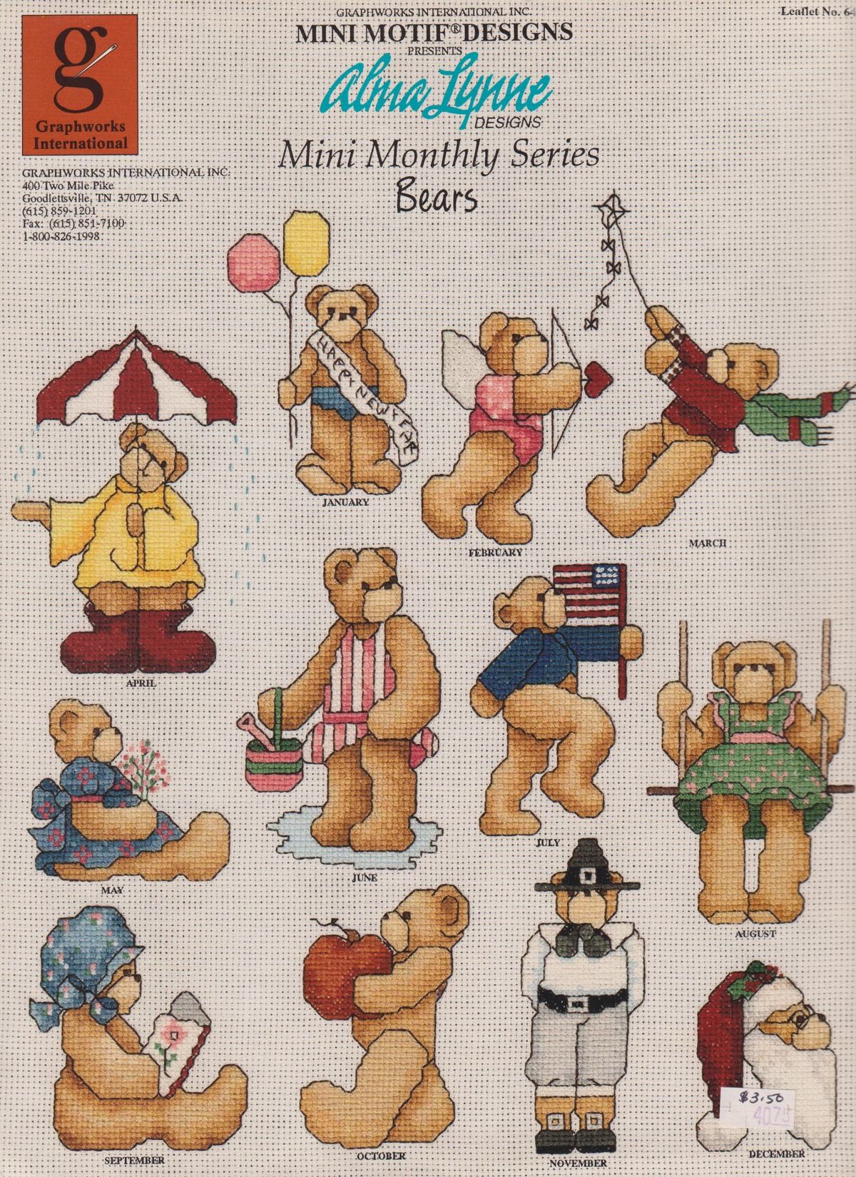 Mini Monthly Series Bears