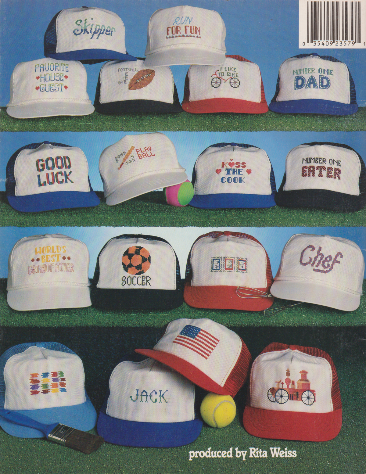 Cross Stitch Caps