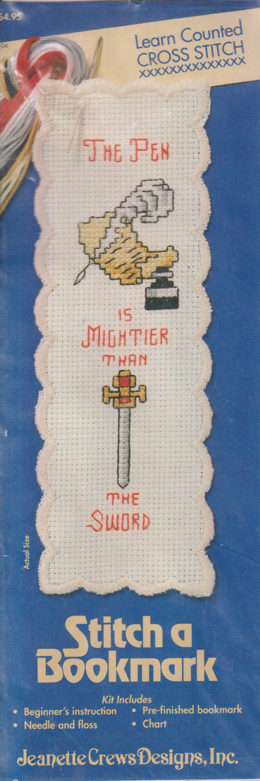 Stitch A Bookmark