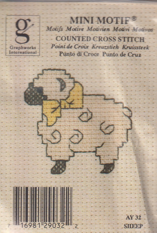 Sheep  AY32  Mini Motif Kit