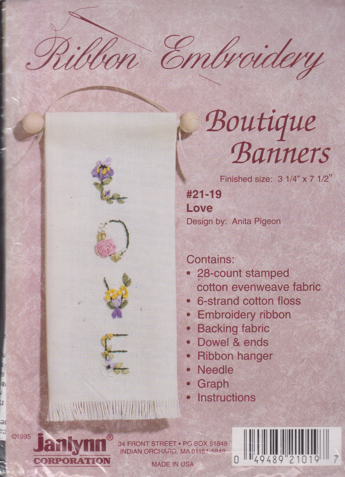 Ribbon Embroidery Boutique Banners