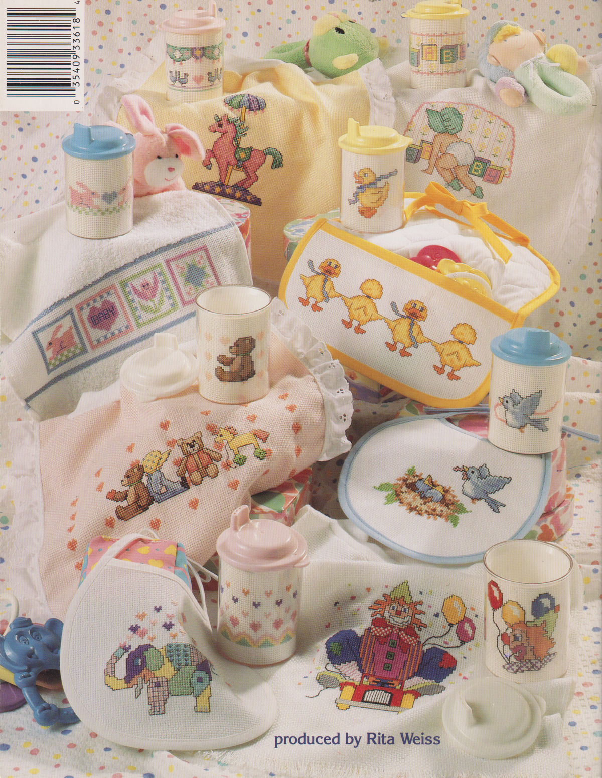 Cross Stitch Sippers and Bibs