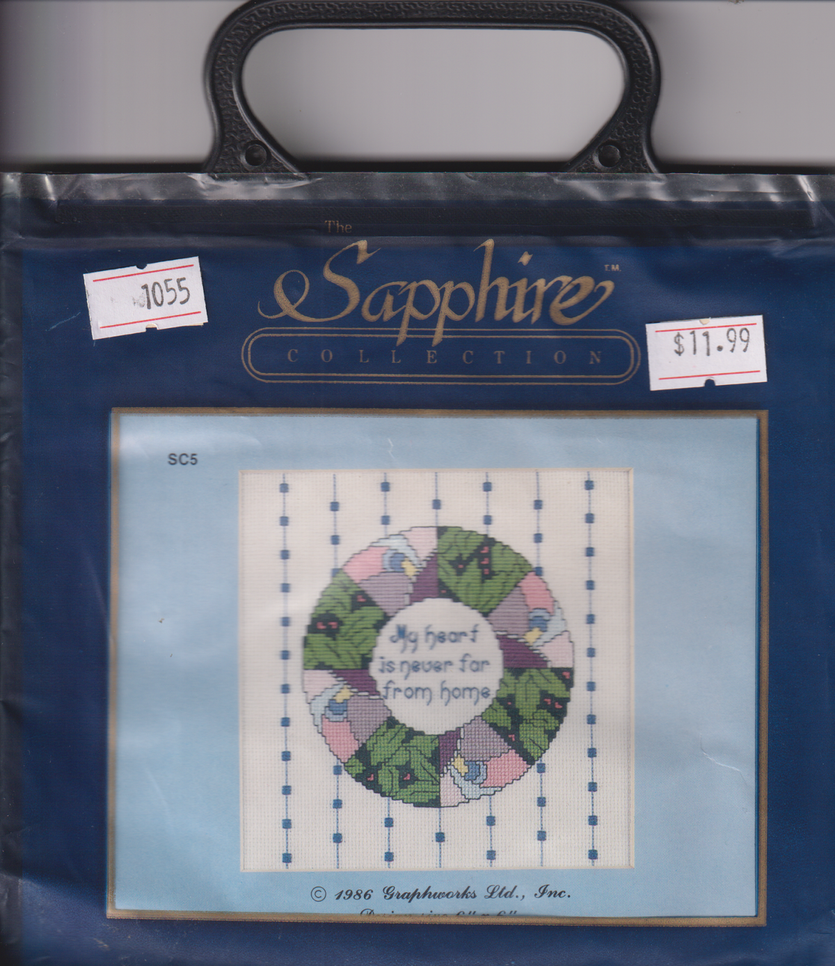 My heart is never far from home - Sapphire Collection