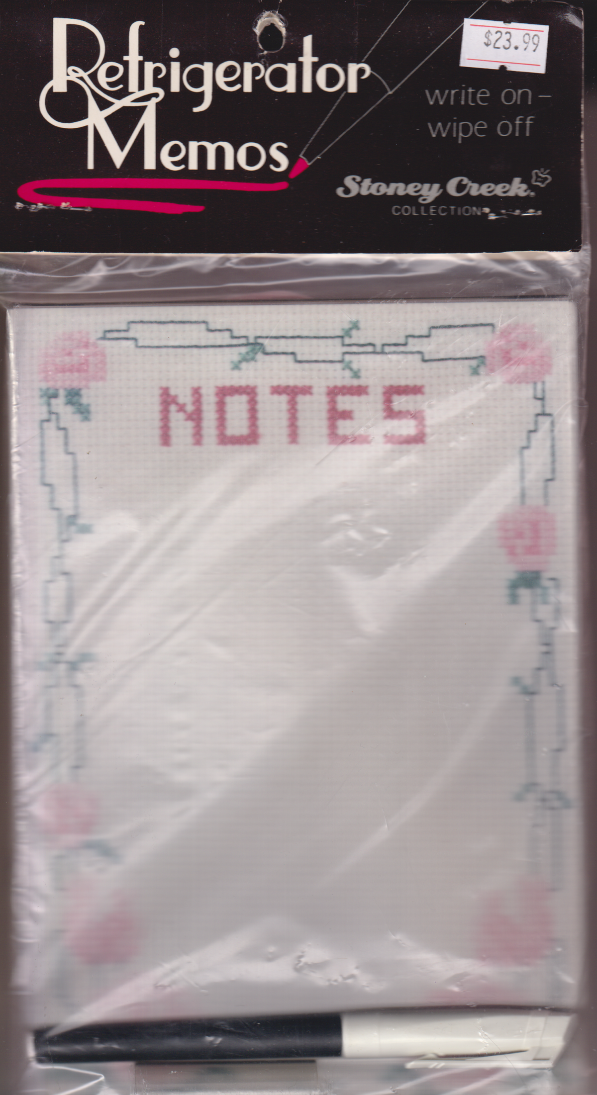 Rose Border - Refrigerator Memos Kits